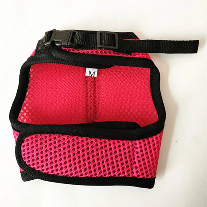 Pet Accessories Rabbit Harnesses Vest Leashes Set Soft Mesh Harness with Leash Small Animal Guinea Pig Hamsters Bunny Accessorie